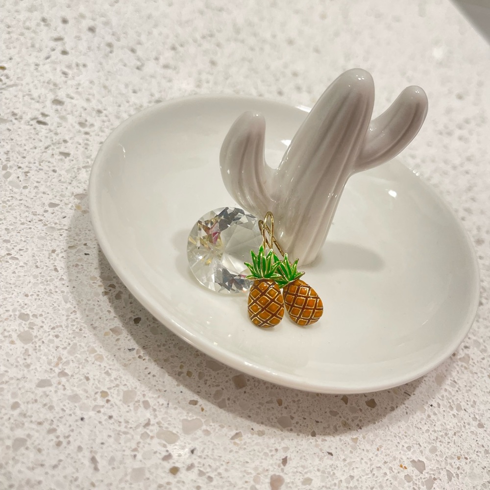 Pineapple earrings